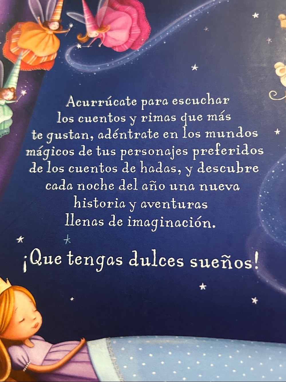 365 cuentos y rimas para la hora de dormir -Children’s Spanish Book Hardcover - Picture 3 of 16